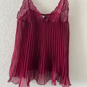 Victoria’s Secret slip lingerie dark pink Size Medium